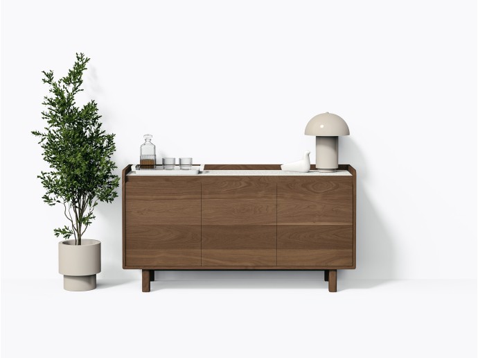Buffet Paxson 60" en Noyer