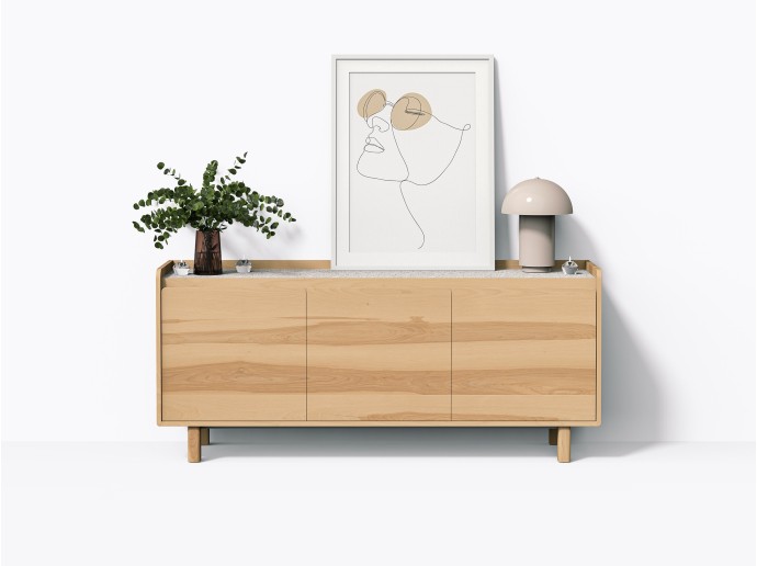 Paxson Sideboard 72" in Yellow Birch