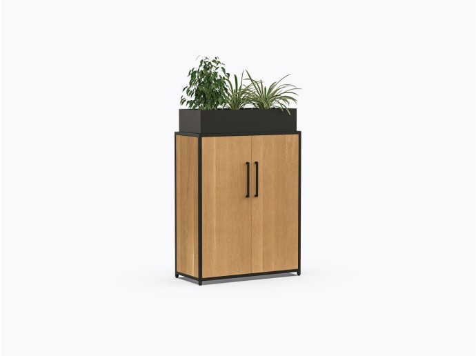 Pigou A Shelf 40" X 50"(h) in White Oak