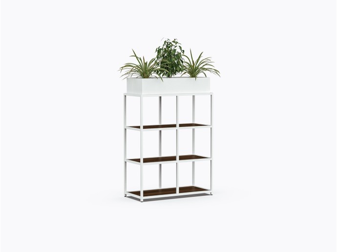 Pigou D Shelf 40" X 50"(h) in Walnut