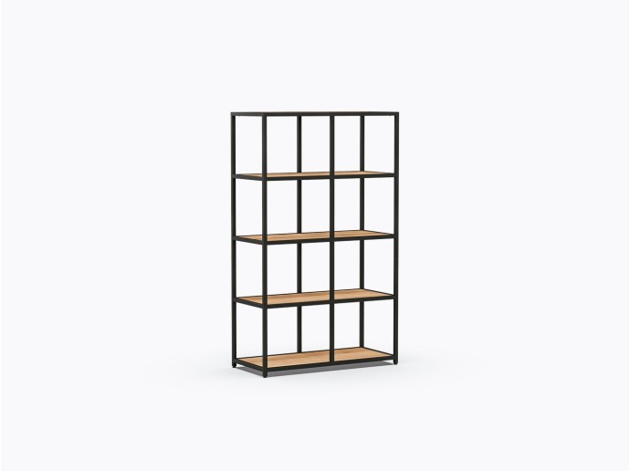 Pigou D Shelf 40" X 66"(h) in Yellow Birch