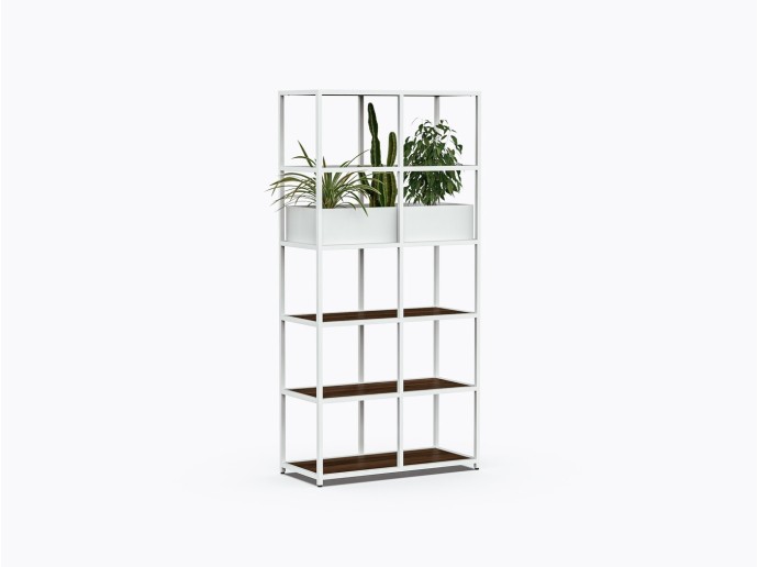 Pigou D Shelf 40" X 82"(h) in Walnut