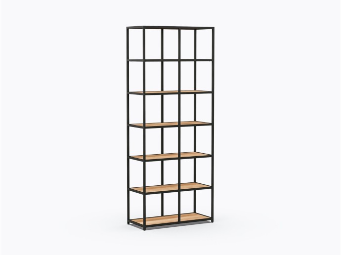 Pigou D Shelf 40" X 98"(h) in Yellow Birch