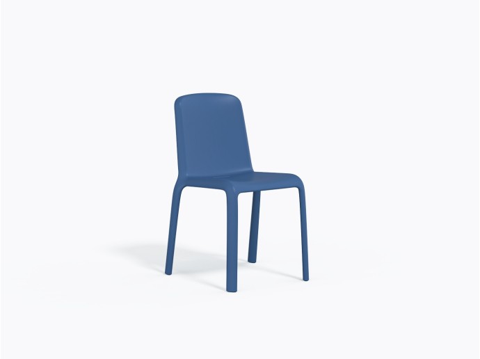 Chaise Snow 300 en Bleu BL