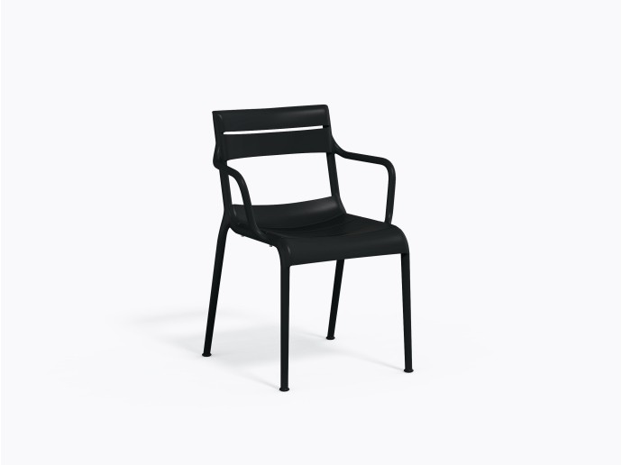 Chaise Souvenir 555 en Noir NE