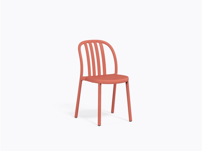 Chaise Sue - Orange Terracota