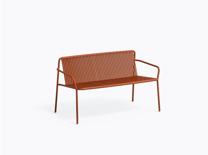 Tribeca 3666 Outdoor Sofa in Orange Tee