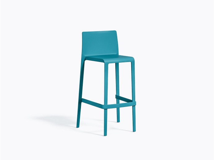 Tabouret bar Volt 678 en Bleu Bl-Volt