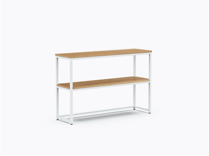 Console Weber 48" X 32"(h) en Chêne Blanc