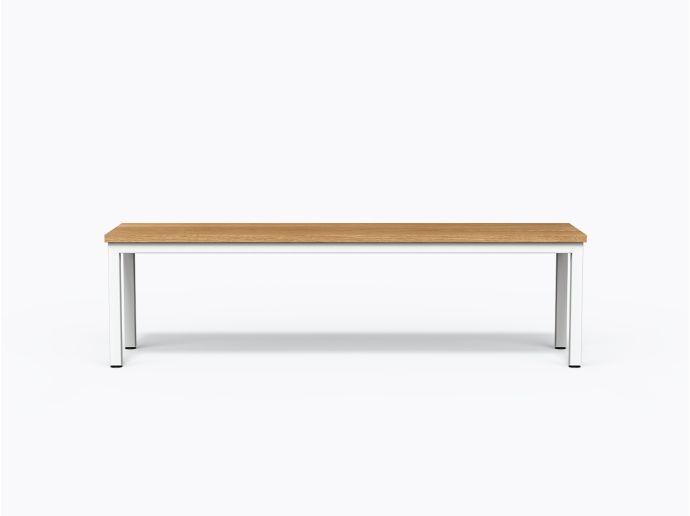Banc Allais 64" en Chêne Blanc