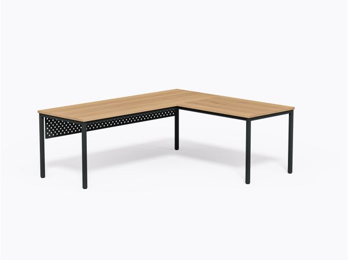 Allais L Desk - 72" X 72"  - Yellow Birch