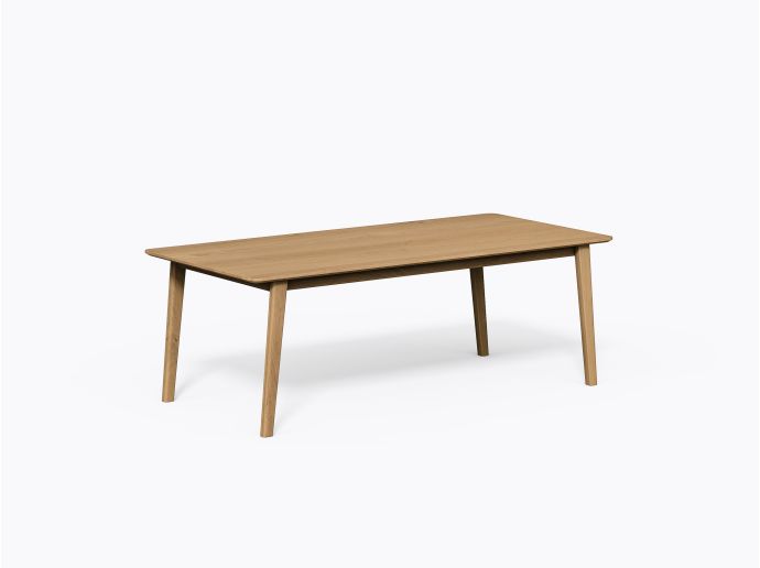 Table à manger Cournot 40" X 84" en Chêne Blanc