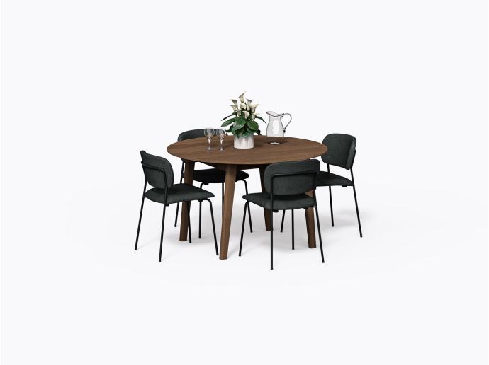 Table à manger Cournot 48"D en Noyer