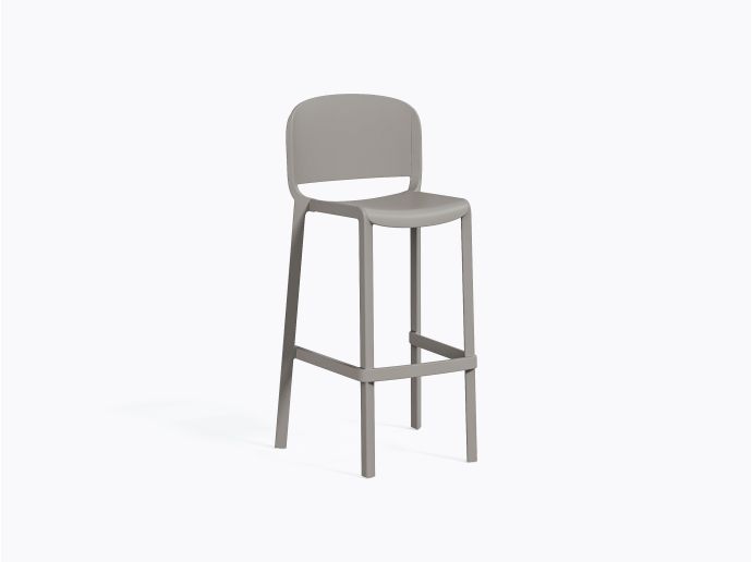 Tabouret bar Dome 263 en Gris BE