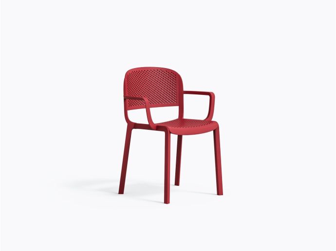 Dome PF 266 Chair - Red RO