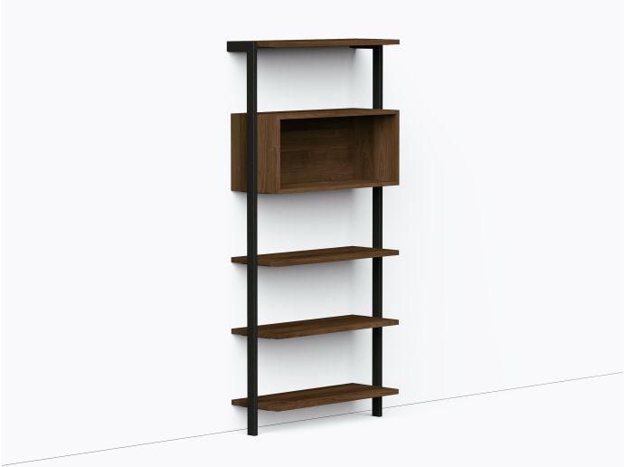 Franco H Shelf 36" in Walnut