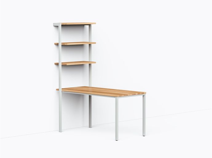 Franco L Shelf 30" X 60" in Yellow Birch