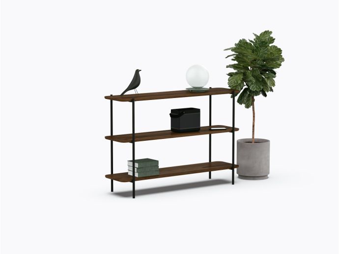 Hart Console 48" X 32"(h) in Walnut