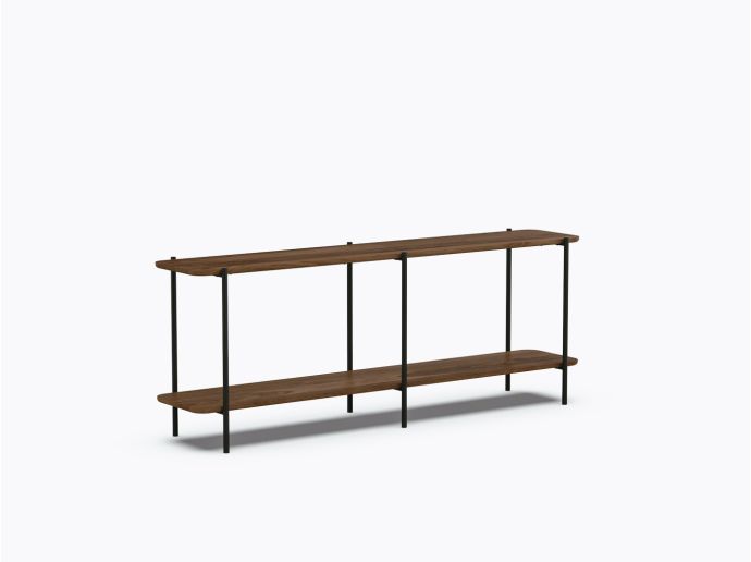 Console Hart 64" X 24"(h) en Noyer