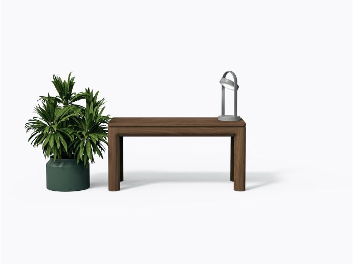 Banc Klein - 36" en Noyer