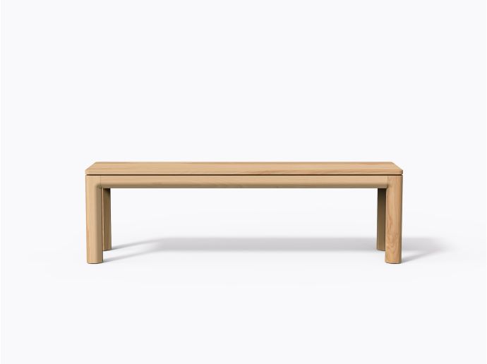 Banc Klein - 60" en Merisier