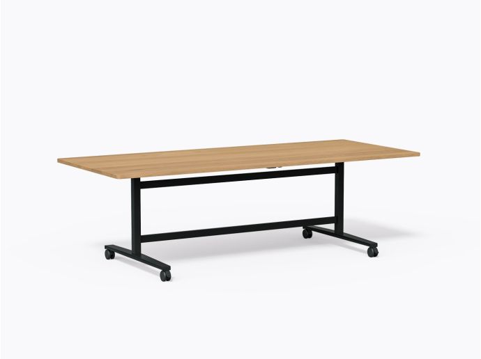 Moss Flip-top Table - 40" X 96"(h) - White Oak