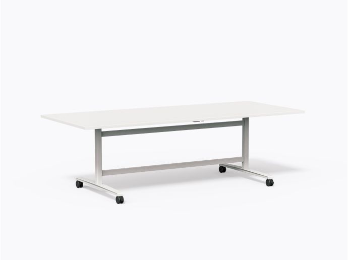 Moss Flip-top Table - 40" X 96"(h) - White Laminate