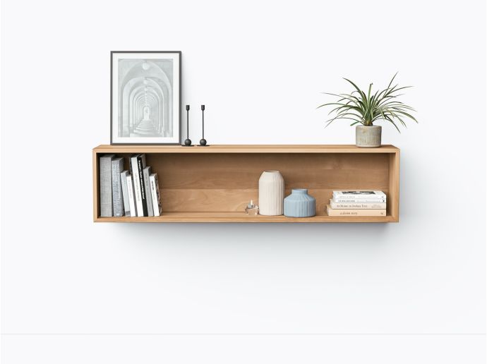 Console Murale Myrdal 60" en Merisier