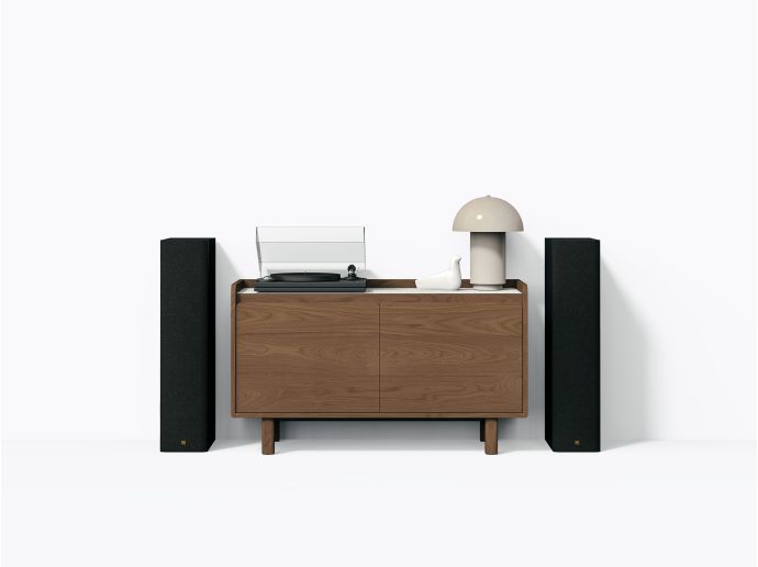 Meuble TV Paxson 48" en Noyer