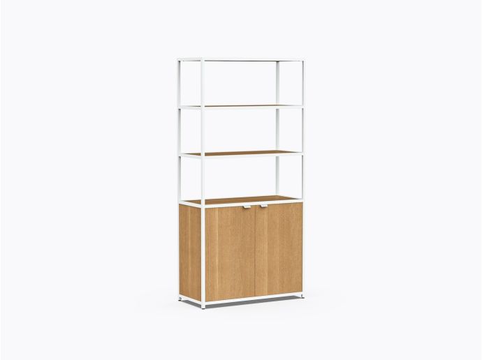 Étagère Pigou C 40" X 82"(h) en Chêne blanc