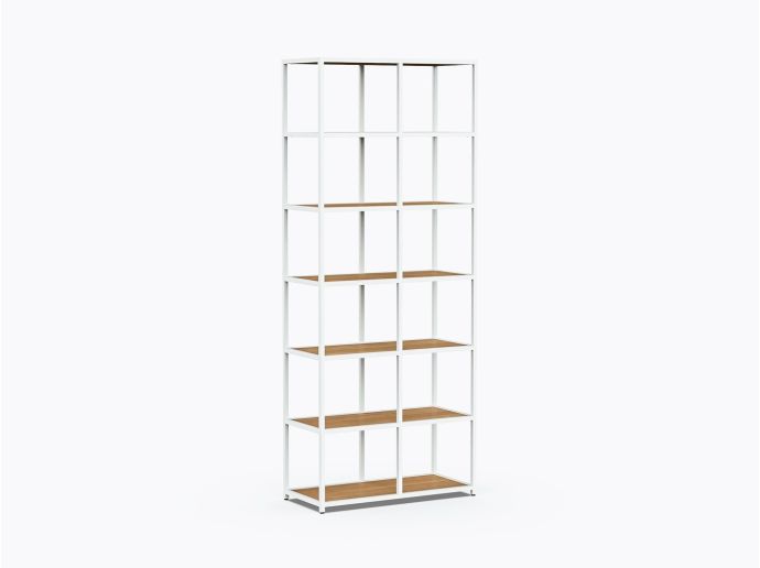Étagère Pigou D 40" X 98"(h) en Chêne blanc