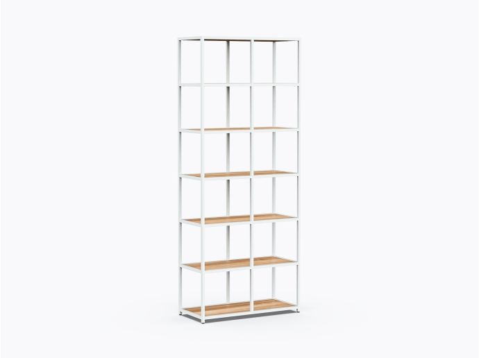 Pigou D Shelf 40" X 98"(h) in Yellow Birch