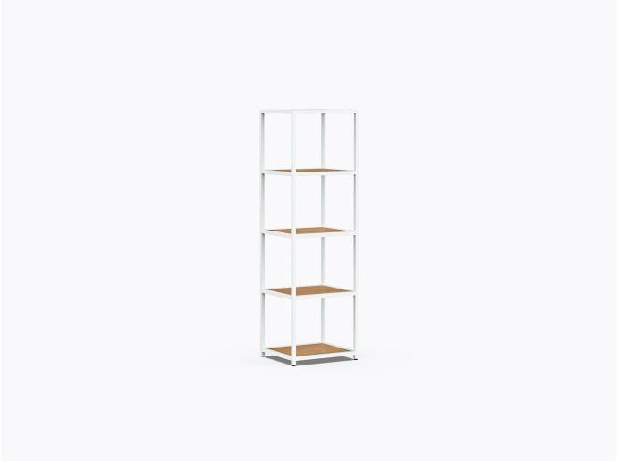 Pigou S Shelf 20" X 66"(h) in White Oak