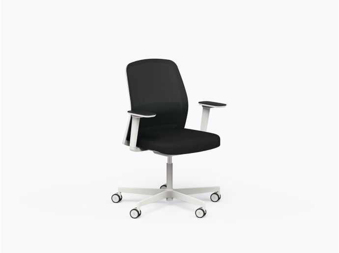 Polar 3775 Office Chair in G169 / White