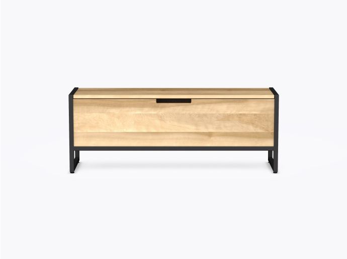 Stone Bench 48" in Yellow Birch