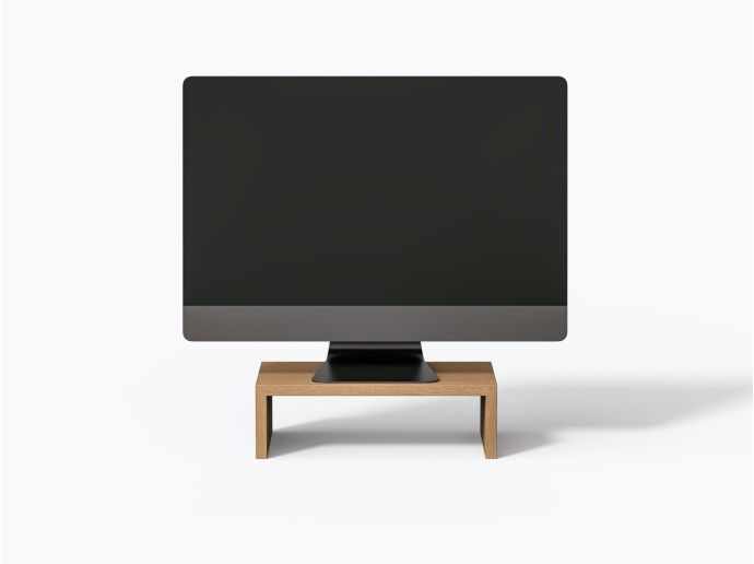 Talu Monitor Stand - 16" - White Oak