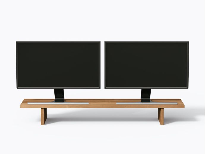 Talu Monitor Stand - 40" - Yellow Birch