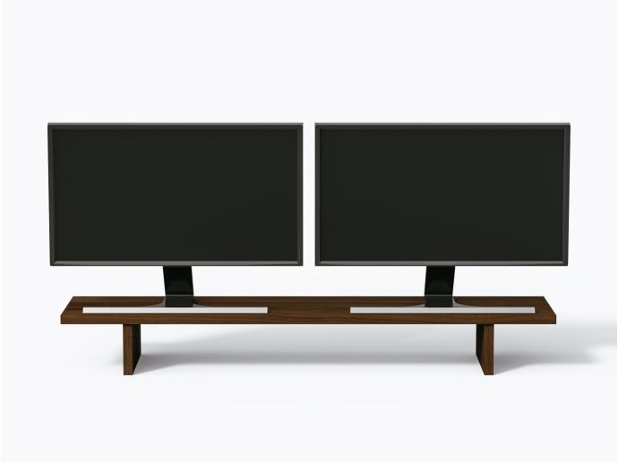 Talu Monitor Stand - 40" - Walnut