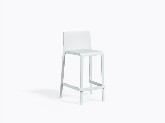 Volt 677 Countertop Stool - White BI