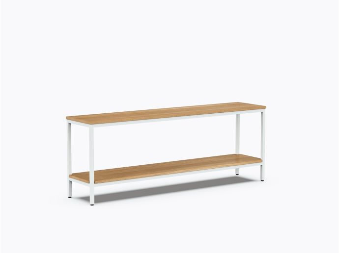 Weber Console - 64" X 24"(h) - White Oak