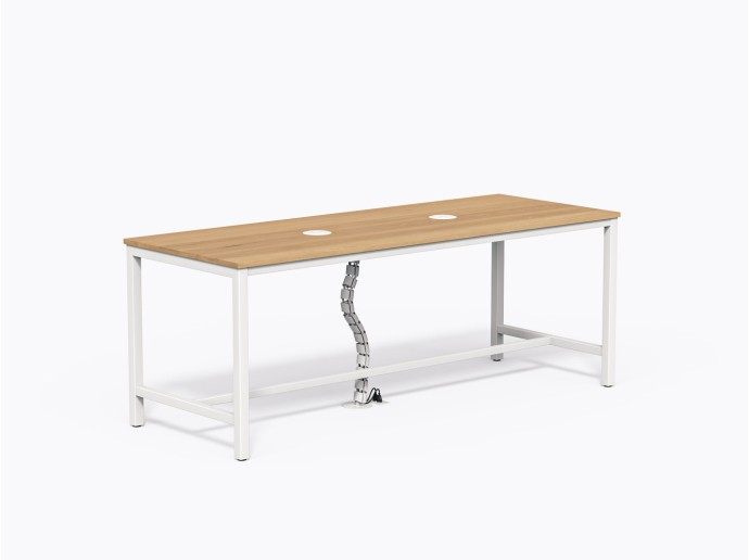 Allais Counter 96" X 36"(h) in White Oak
