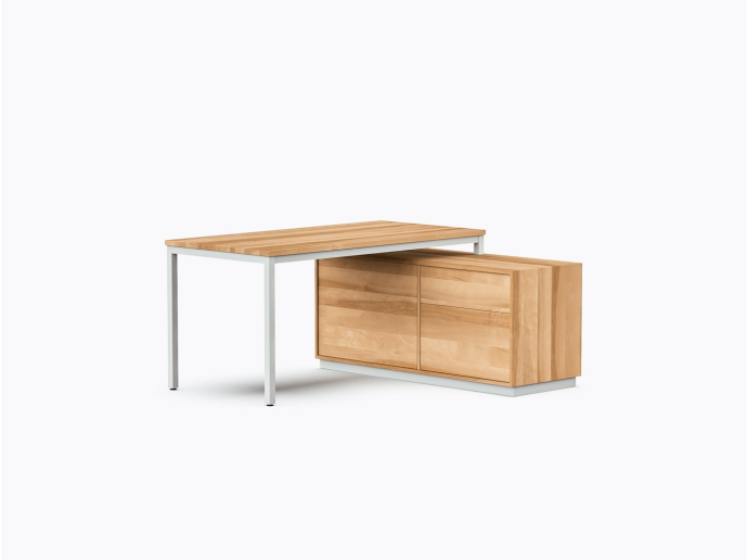 Bureau exécutif Allais - 55" X 60" - Merisier