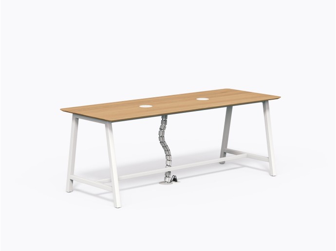 Comptoir Aoki 96" X 36"(h) en Chêne Blanc