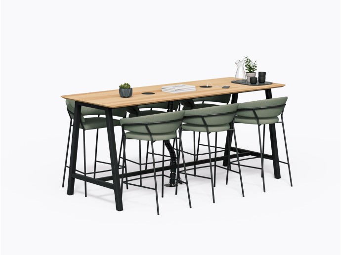 Aoki Counter - 96" X 42"(h) - Yellow Birch