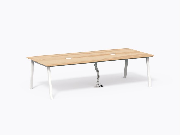Aoki Conference Table - 42 x 108 - Yellow Birch