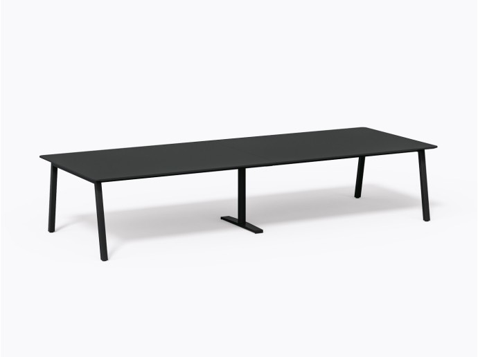 Aoki Conference Table - 54 x 144 - Black Laminate