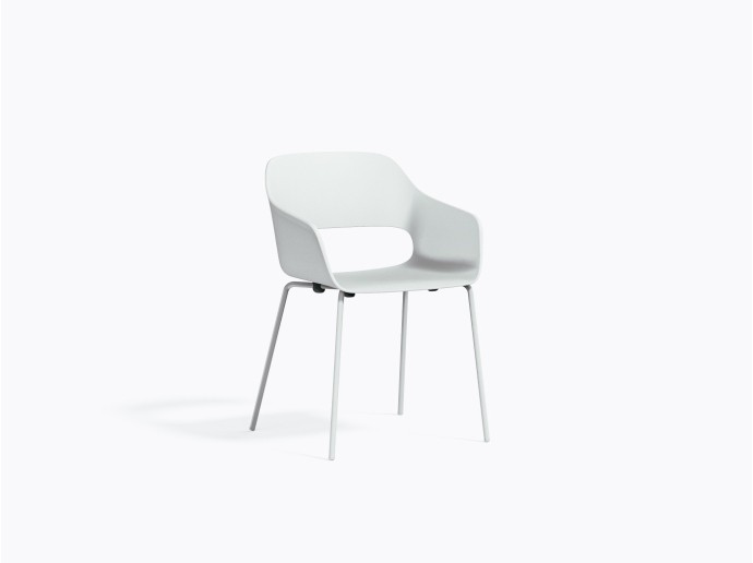 Babila AC 2735 Chair in White BI