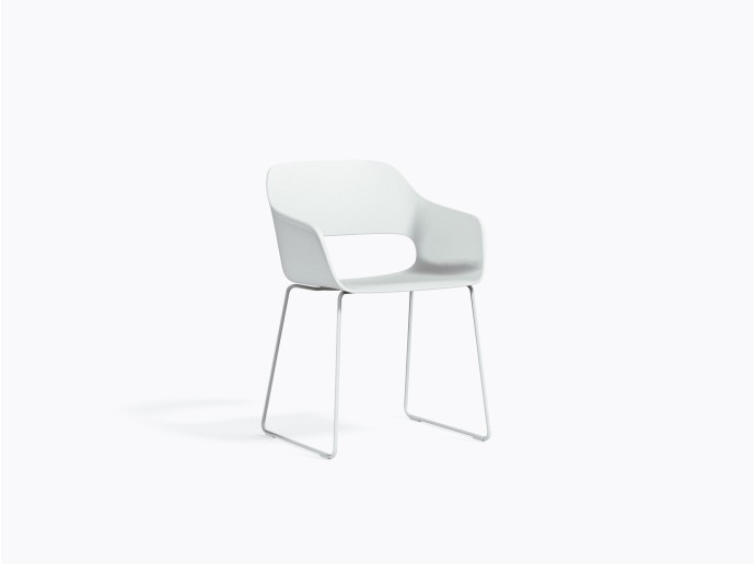 Chaise Babila AC 2745 en Blanc BI
