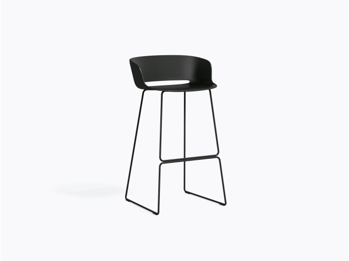 Tabouret bar Babila 2748 en Noir NE