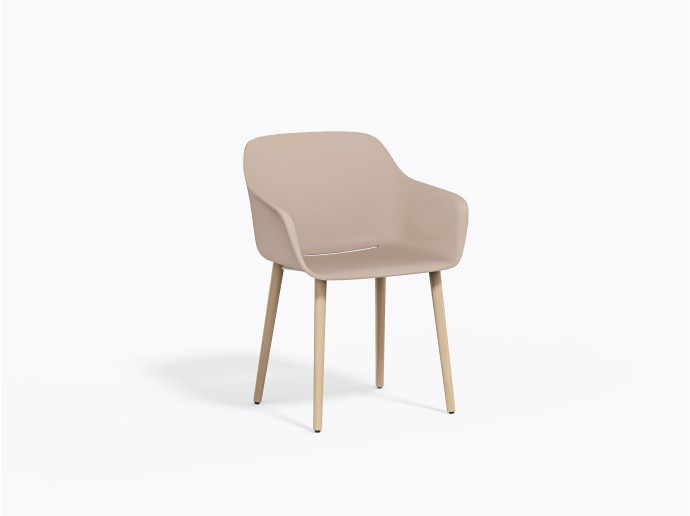 Chaise Babila XL 2754 - Frêne FR/ Rose RA2
